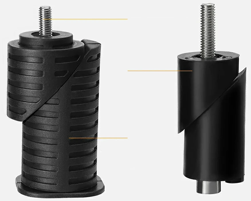 Rockbros FK-870 dviračio sparnai su greito atleidimo sistema, reguliuojami - juodas