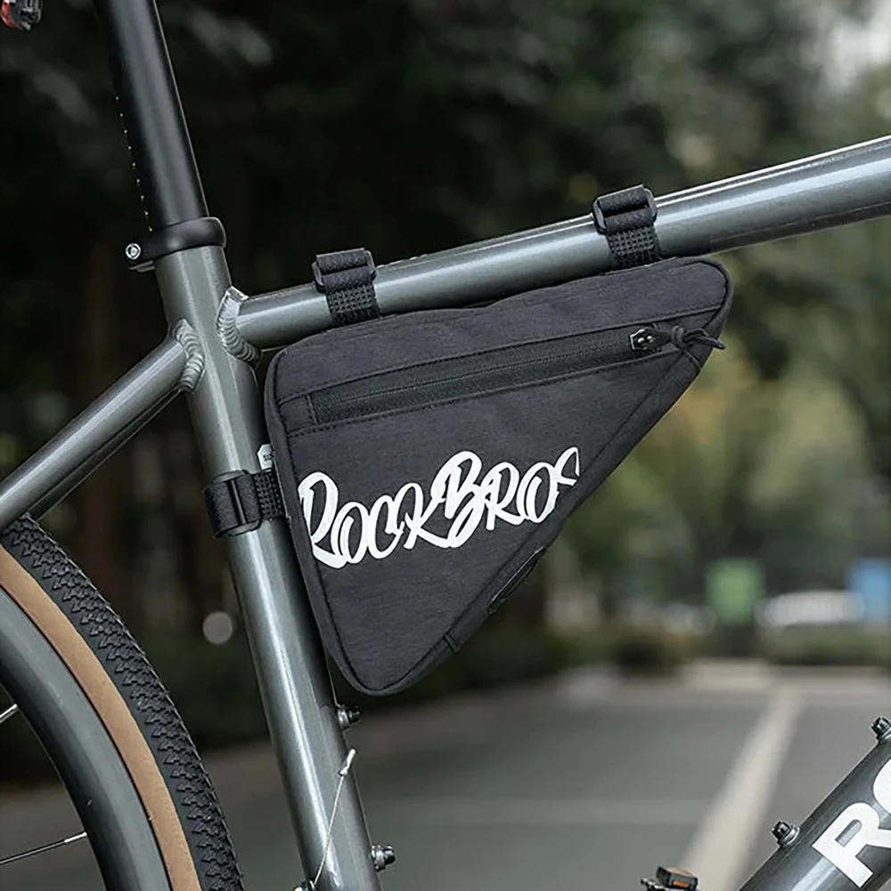 Rockbros G001 Flash Journey Triangle Frame Bike Bag 0.8 l - Juodas