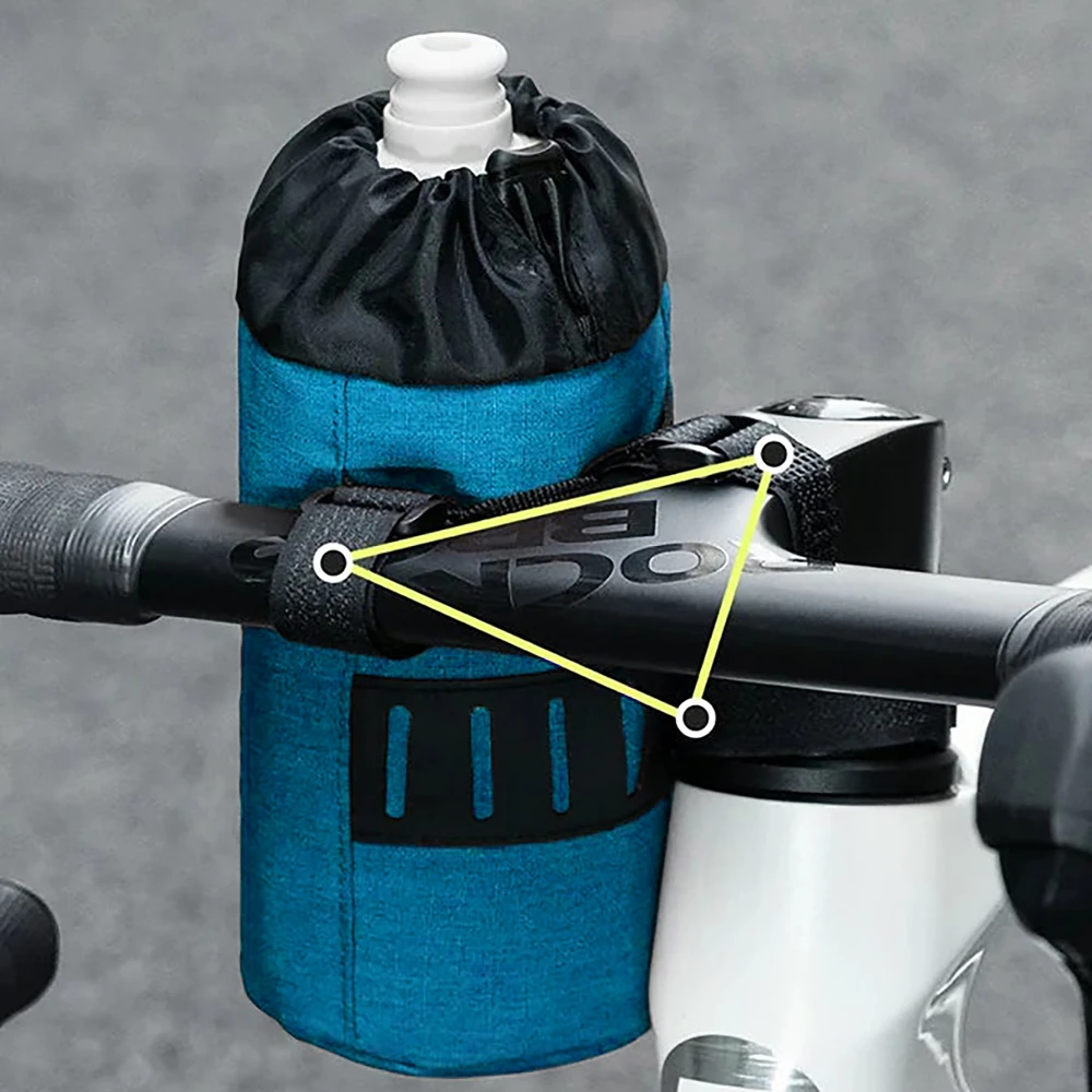 Rockbros G004 Flash Journey 1L Vanduo Bottle Bag - Mėlyna