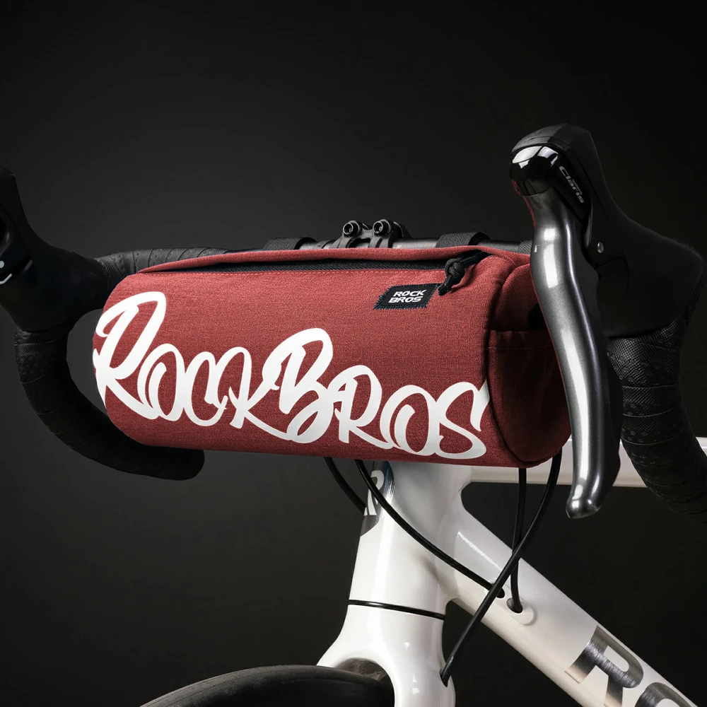 Rockbros G005 „Flash Journey“ vairo dviračio krepšys, 2 l - Raudona