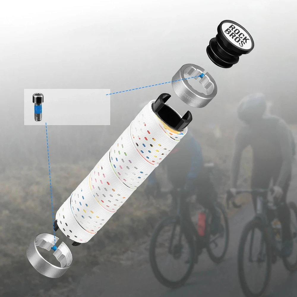 Rockbros GR0112 Grips - Baltas