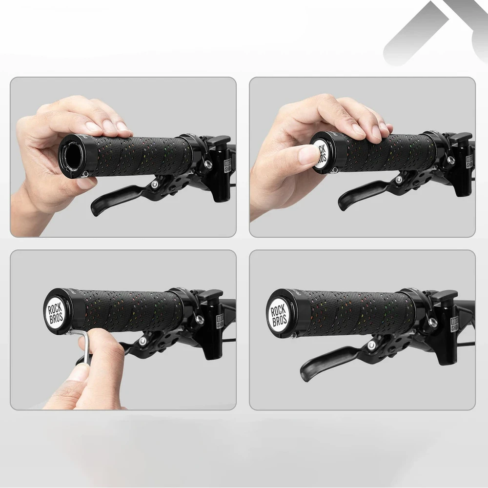 Rockbros GR0112 Grips - Juodas