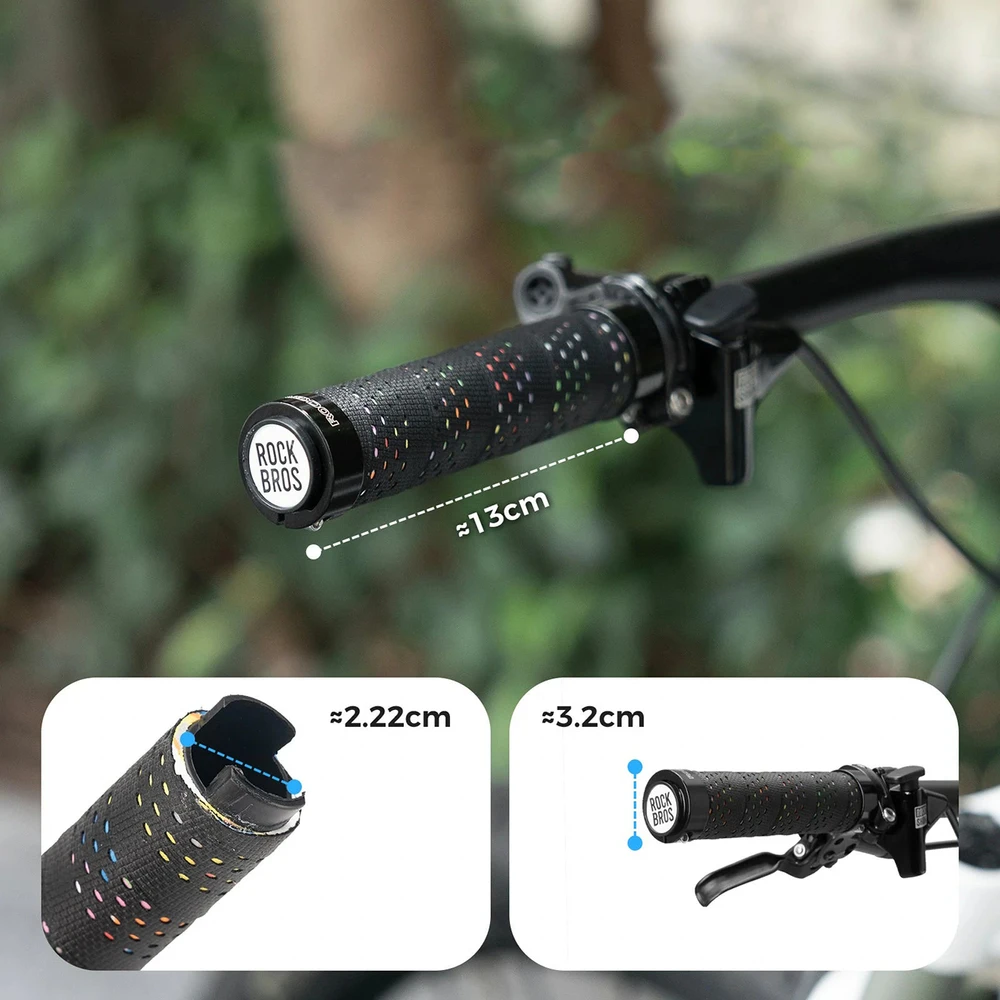 Rockbros GR0112 Grips - Juodas