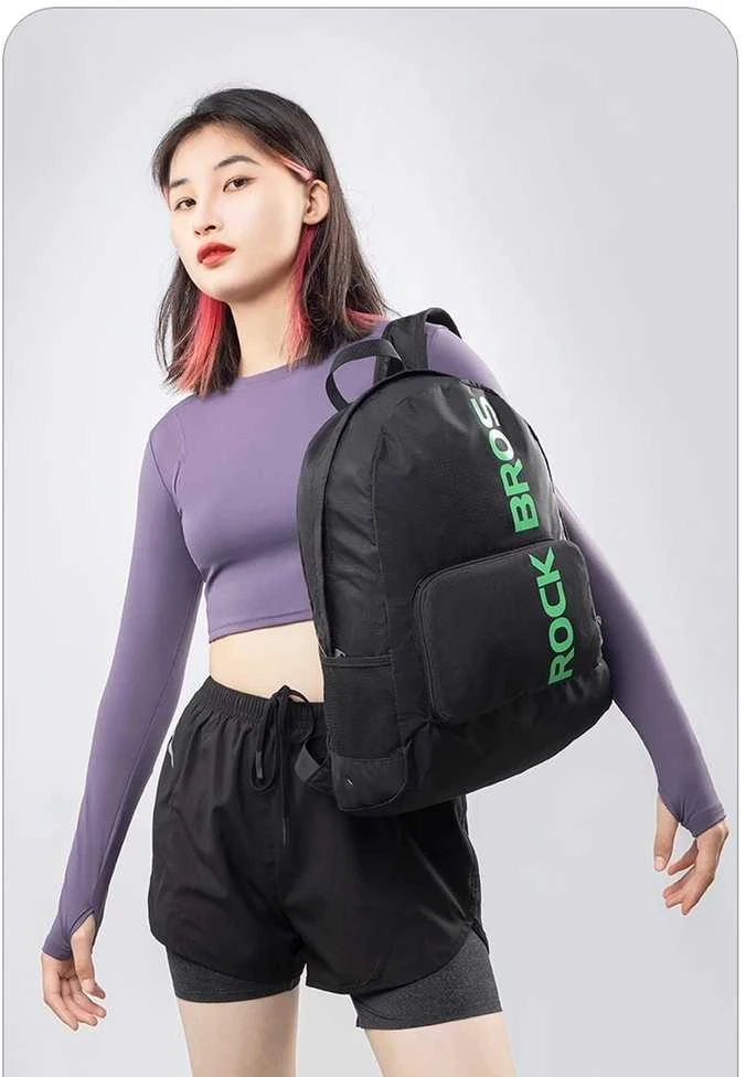 Rockbros H10-BK sports foldable backpack 18 l – juodas