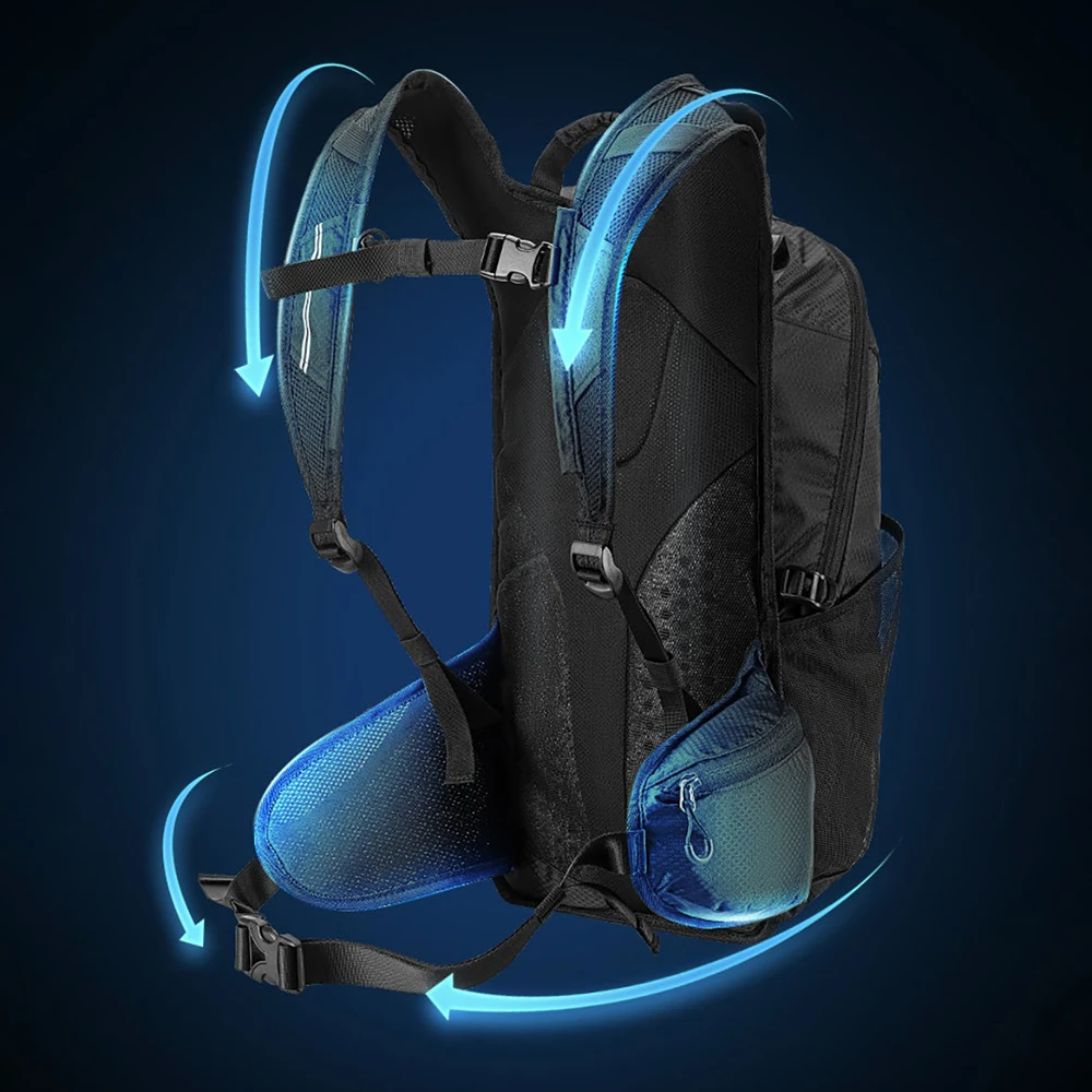 Rockbros H9 miesto kuprinė 20 l, lengva, vandeniui atspari - juodas