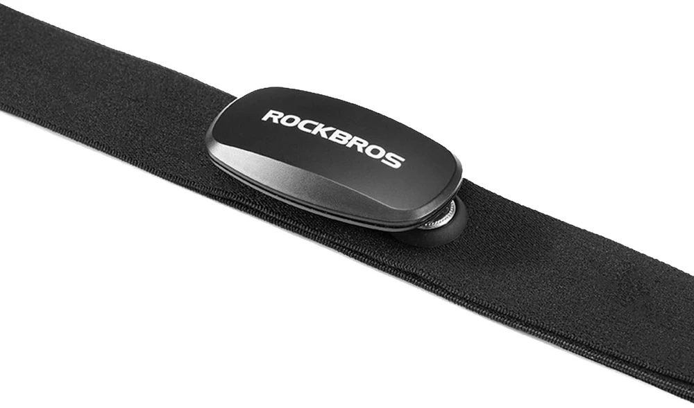 Rockbros HRM812 Bluetooth ANT+ IP67 Heart Rate Monitorius Belt - Juodas