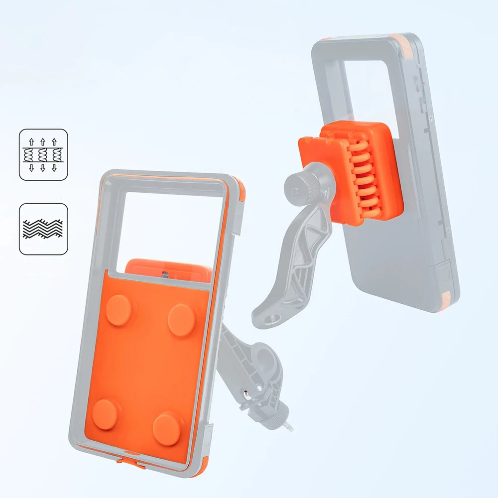Rockbros HW-87 Magnetic Atsparus vandeniui Phone Holder - Juodas