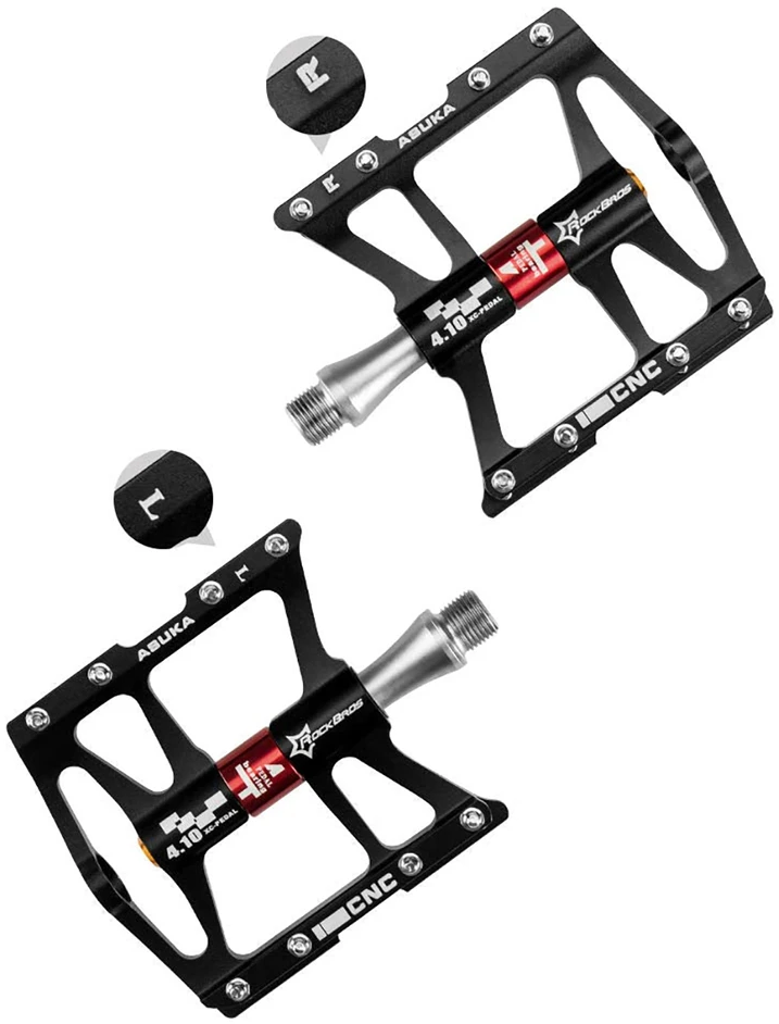 Rockbros JT410 4.10 4 Bearing Bicycle Pedals - Juodas