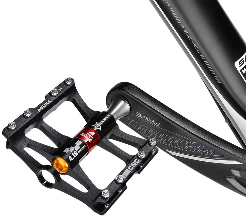Rockbros JT410 4.10 4 Bearing Bicycle Pedals - Juodas