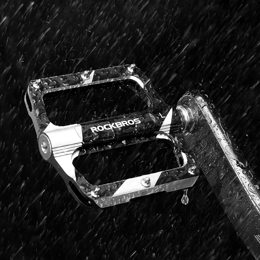 Rockbros K306-BK MTB Aluminum Bicycle Pedals - Juodas