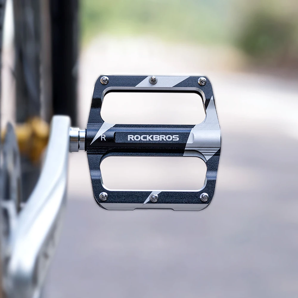 Rockbros K306-BK MTB Aluminum Bicycle Pedals - Juodas