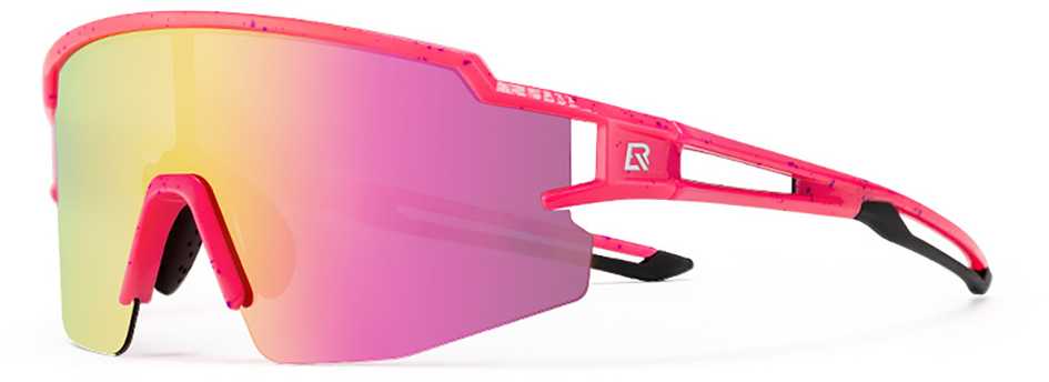 Rockbros Kids Polarized UV dviratininko akiniai – rožinės spalvos
