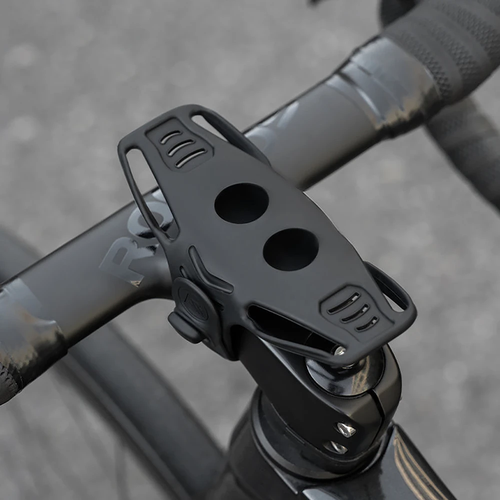 Rockbros LF24166 Silicone Bike Phone Holder 4-7" - Juodas
