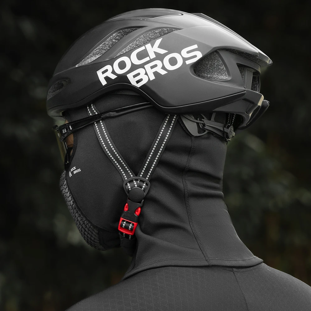 Rockbros LF25699 Fleece Bicycle Balaclava - Juodas
