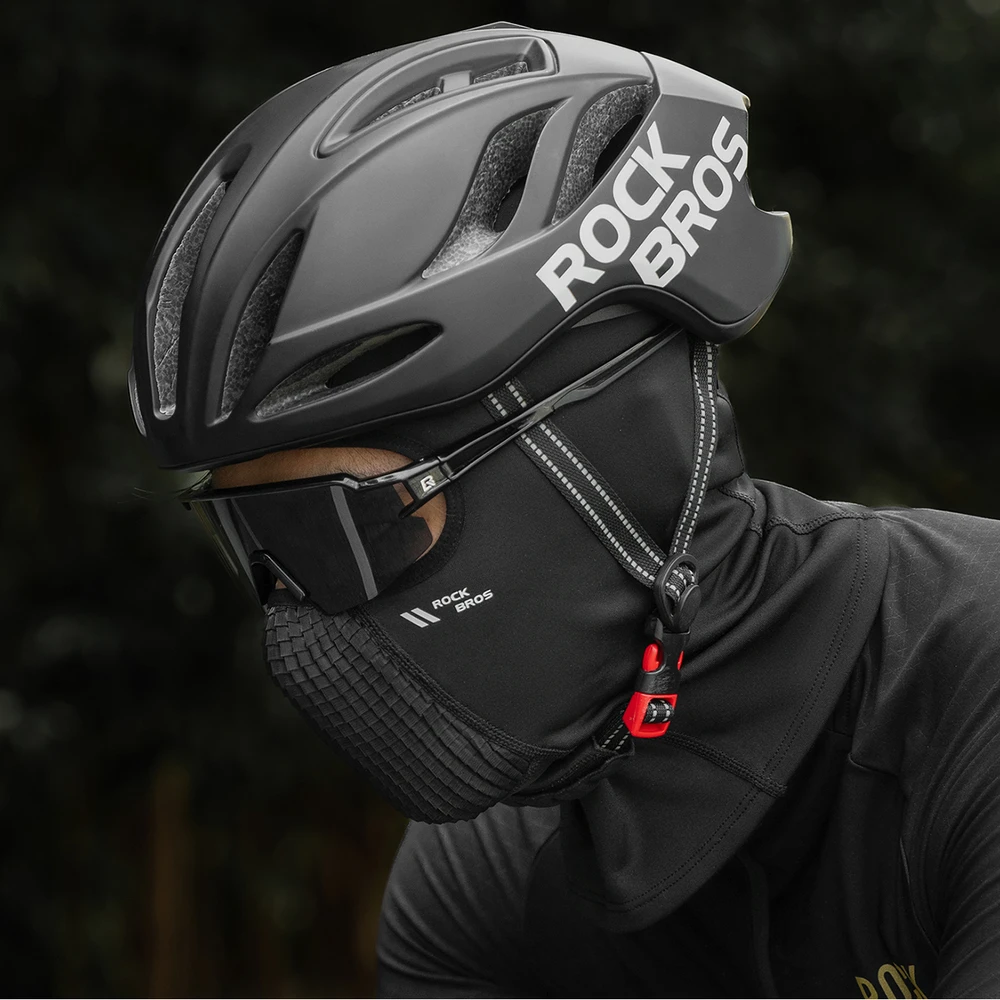 Rockbros LF25699 Fleece Bicycle Balaclava - Juodas