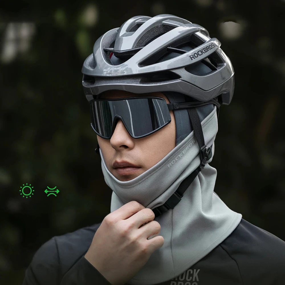 Rockbros LF25949 Elastic Velvet Balaclava - Gray
