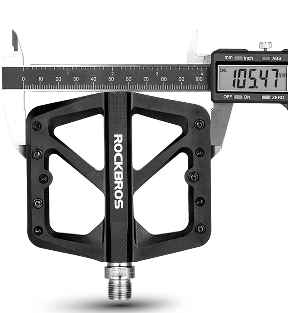 Rockbros M906 nailono dviračių pedalai - Juodas
