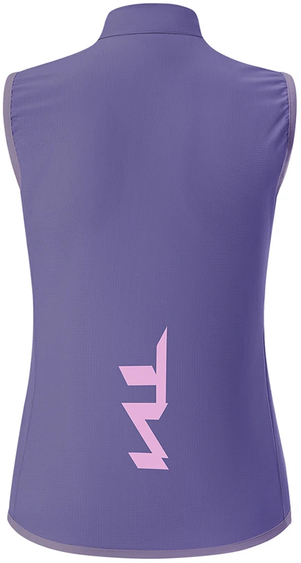 Rockbros MJ008 TVI Windproof Women's Cycling Vest L - Violetinė