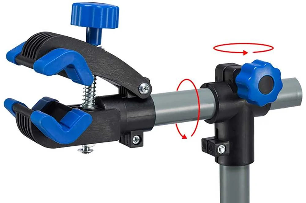 Rockbros MP-02 grindų aptarnavimo stovas dviračiams su rankenėlėmis - juodas