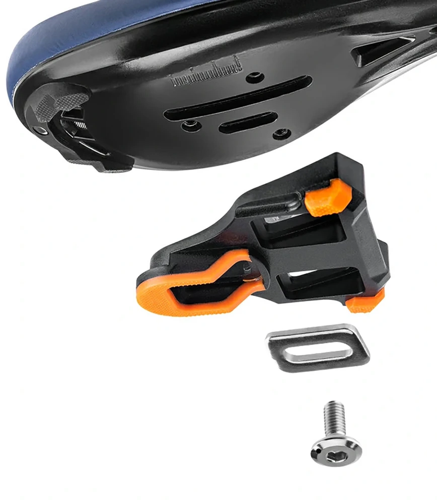 Rockbros P602 bicycle pedals SPD-SL system - juodas