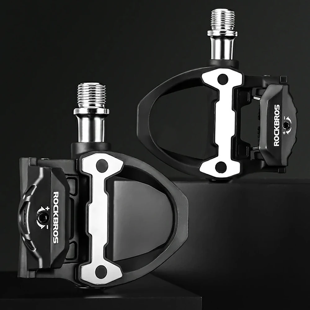 Rockbros P602 bicycle pedals SPD-SL system - juodas