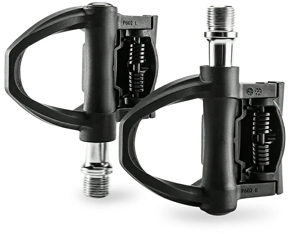 Rockbros P602 bicycle pedals SPD-SL system - juodas