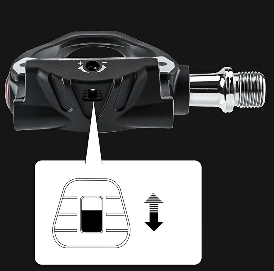 Rockbros P602 bicycle pedals SPD-SL system - juodas