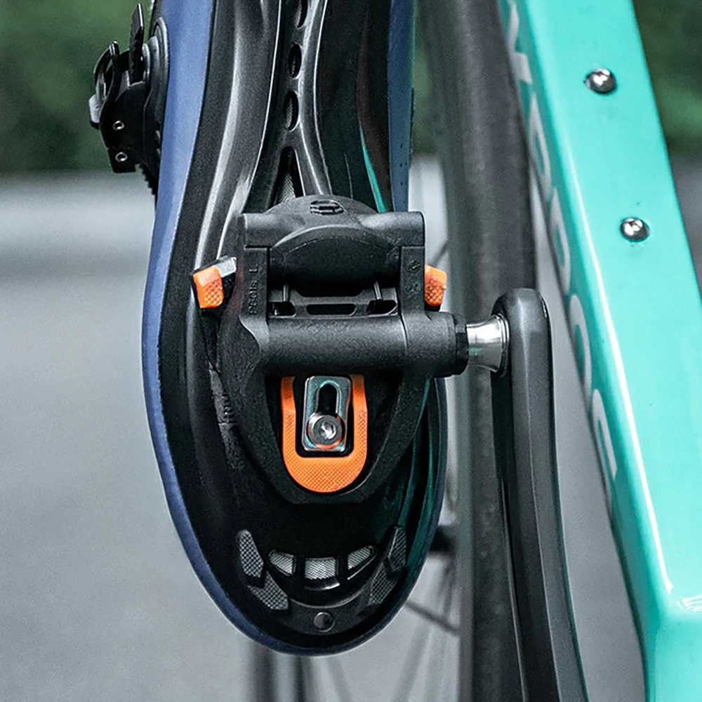Rockbros P602 bicycle pedals SPD-SL system - juodas
