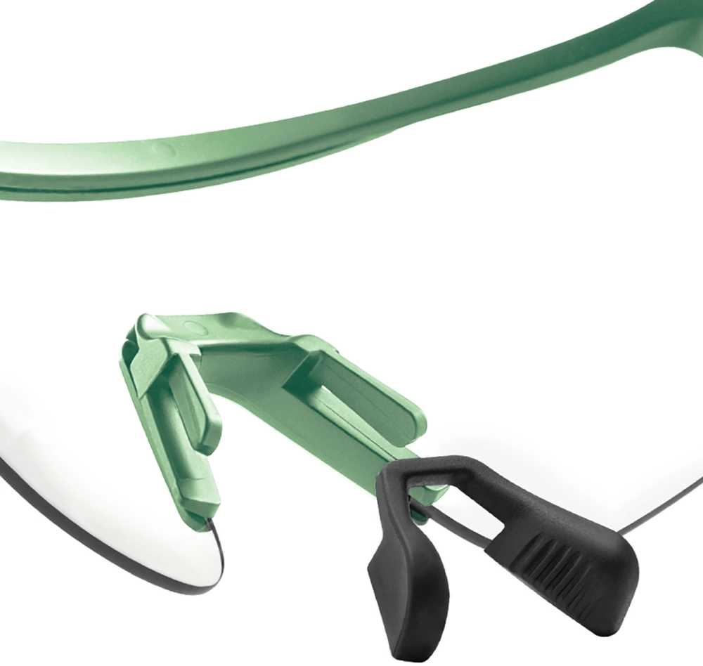 Rockbros Photochromic dviratininko akiniai su UV apsauga ir Corrective Insert – žalios spalvos