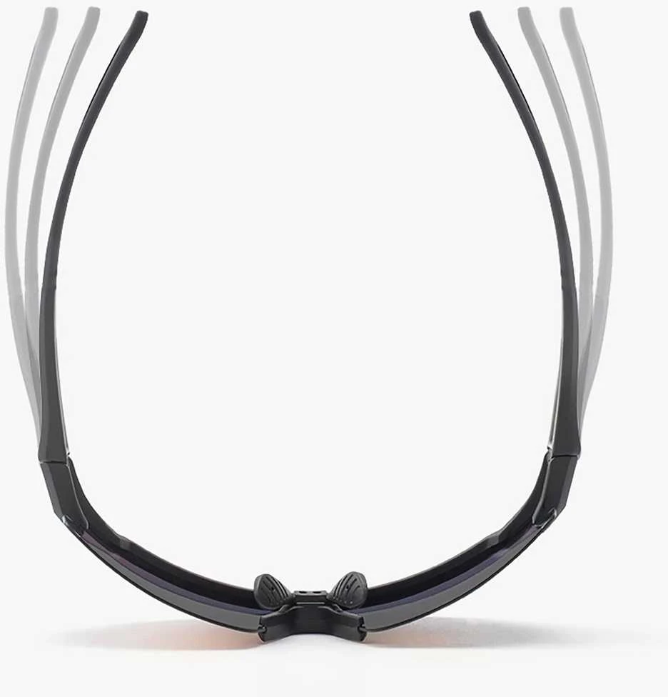 Rockbros Polarized dviratininko akiniai su UV apsauga ir Corrective Insert 14120008006 pilkos spalvos Lenses – juodos spalvos