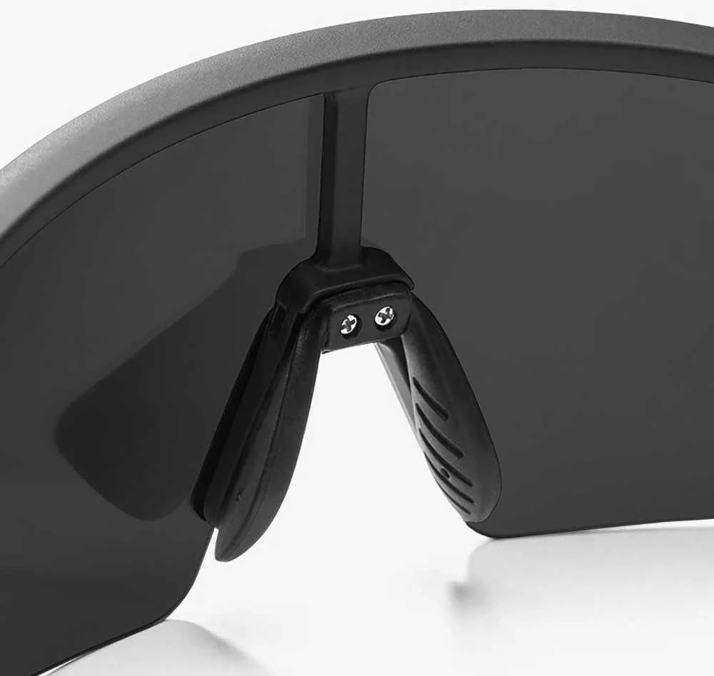 Rockbros Polarized dviratininko akiniai su UV apsauga ir Corrective Insert 14120008006 pilkos spalvos Lenses – juodos spalvos