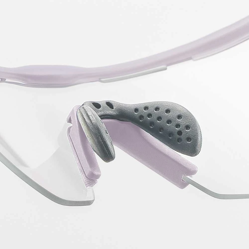 Rockbros Polarized dviratininko akiniai su UV apsauga ir Corrective Insert – pilkos spalvos