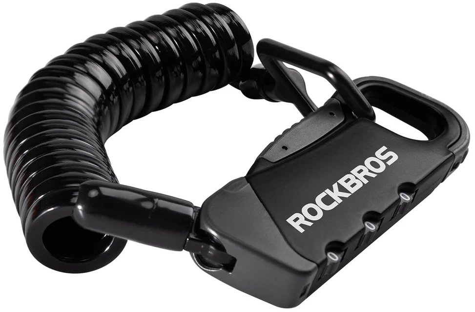 Rockbros RBK6N Combination Bike Lock - Juodas
