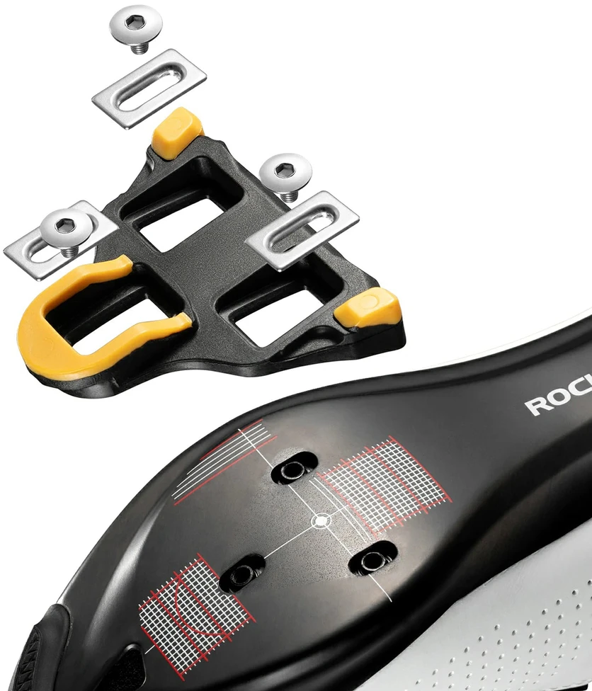 Rockbros RD9 Shimano SPD-SL anglies pluošto ir titano lydinio pedalai - Juodas