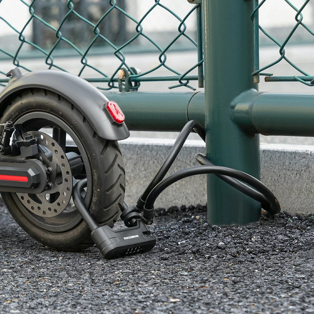 Rockbros RK242 Electric Scooter Lock - Juodas