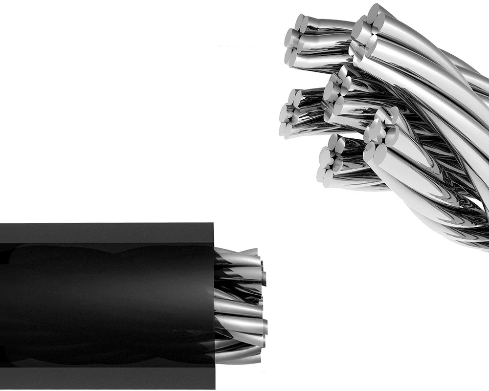 Rockbros RKS870-BK dviračio spyna su kodu, plieniniu trosu, 85 cm - raudona