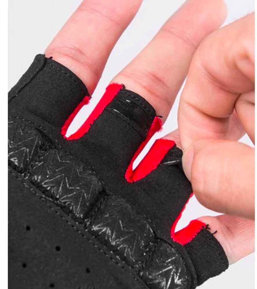 Rockbros S169BR L cycling Pirštinės gel inserts - juodas and red