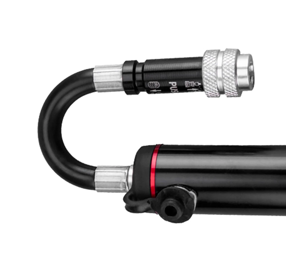 Rockbros SMART-B 150 PSI Mini Bicycle Pump for Presta and Schrader Valves - Juodas