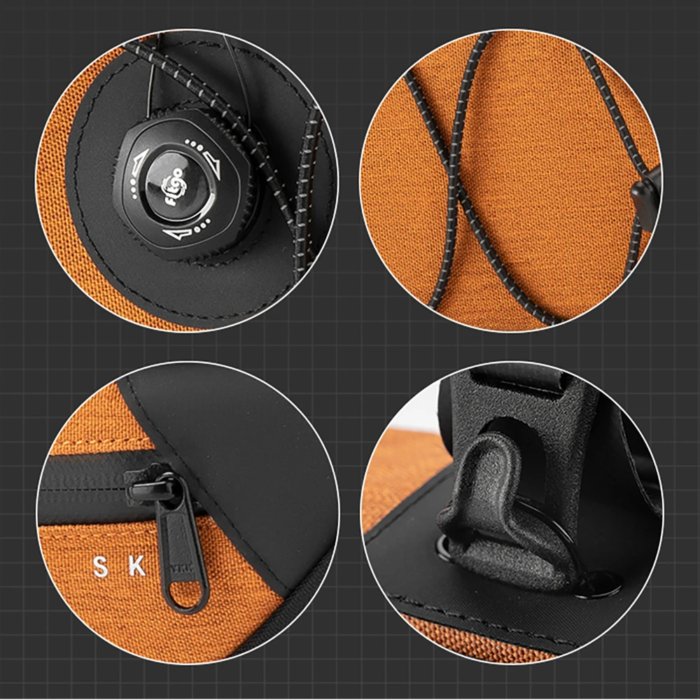 Rockbros TL003 ROAD TO SKY 2L Frame Bag Atsparus vandeniui - Oranžinis