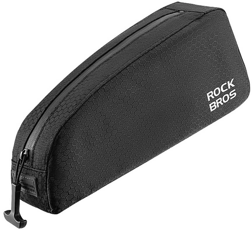 Rockbros Krepšys rowerowa na ramę na rurę górną 0,9l – juoda