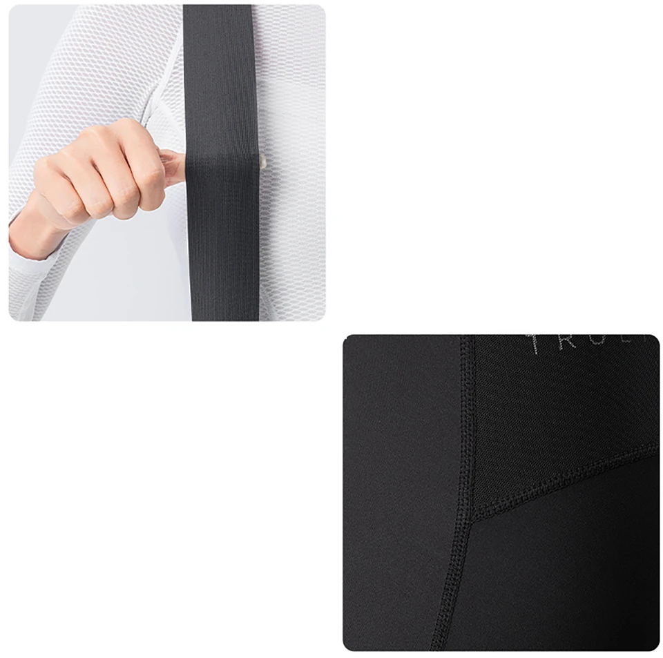 Rockbros YDCK005 TVI Women's Cycling Bib Shorts with Pad L - Juodas