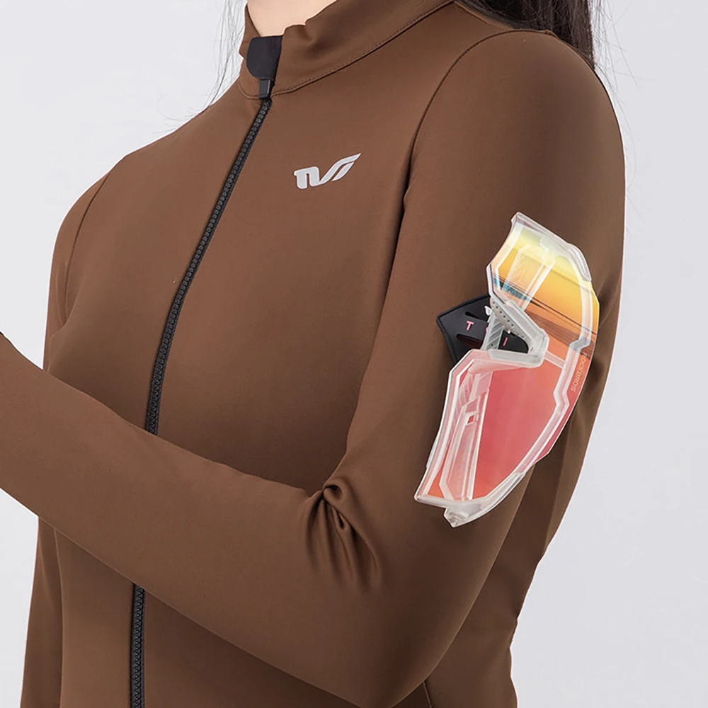 Rockbros YDWT006 TVI women's cycling jersey insulated autumn/winter L - ruda