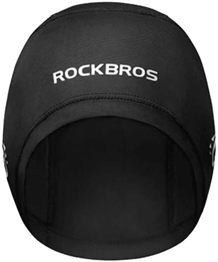 Kepurė Rockbros YPP037 dviratininko kepuraitė su išpjovomis akiniams – juodas