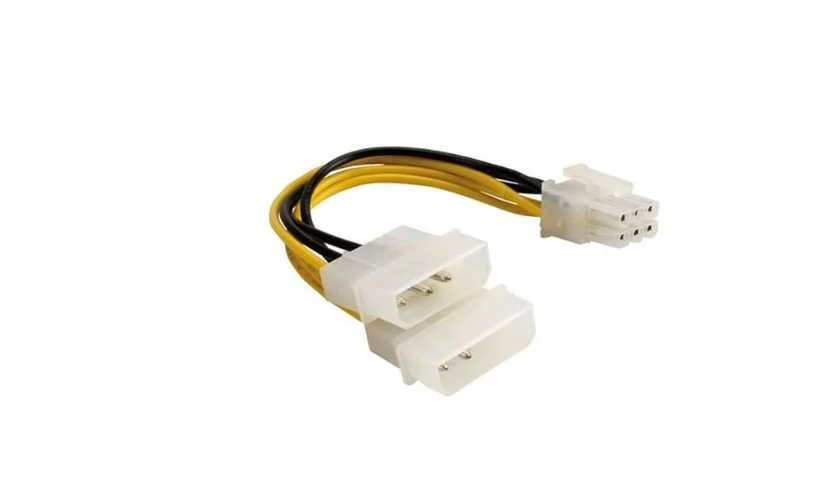 DELOCK maitinimo laidas PCI Express kortelei 15cm