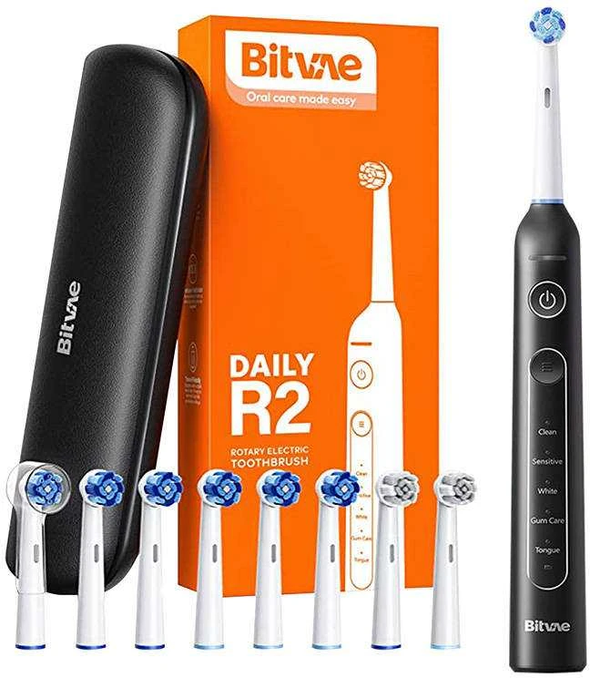 Bitvae R2 elektrinis šepetėlis su priedų rinkiniu