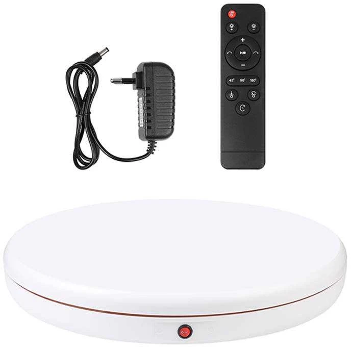 Puluz besisukantis stendas 45 cm (baltas)