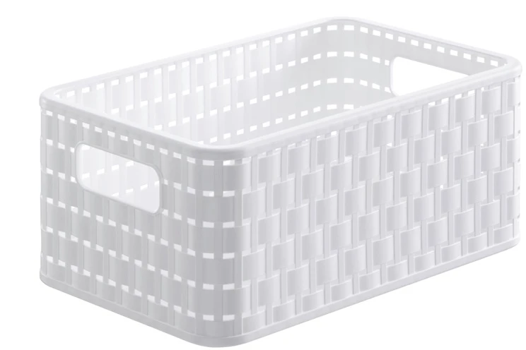 Daiktadėžė ROTHO 11152, 6 l, balta, 28×18,5×12,6 cm