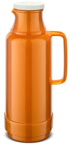 ROTPUNKT Glass thermos capacity 1.0 l, shiny fox (red)