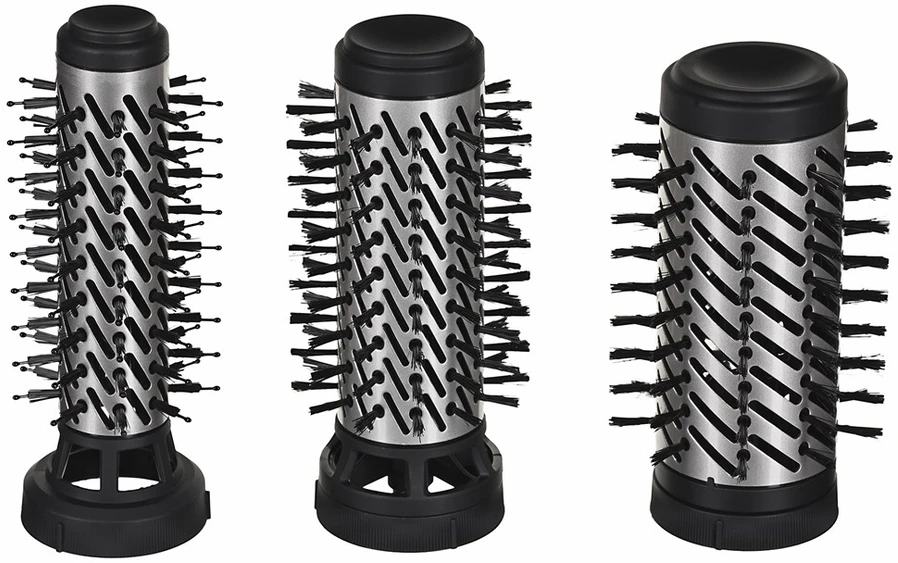 Rowenta Activ UB9540F0 hair styling tool Hot air brush Warm Juodas, Sidabrinis 1000 W
