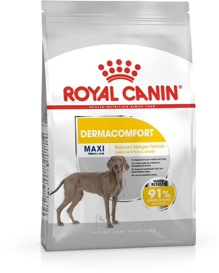Royal Canin Maxi Dermacomfort Sausas Maistas šunims, 12 kg